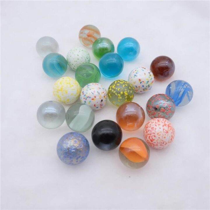 50-pcs-of-glass-ball-16-mm-cream-console-game-pinball-machine-cattle-small-marbles-pat-toys-parent-child-machine-beads