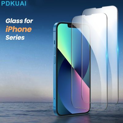 3Pcs Full Cover Tempered Glass Protector For Apple iPhone 14 13 12 11 Pro Max Mini XS XR X 8 7 Plus Film Phone Screen Protective