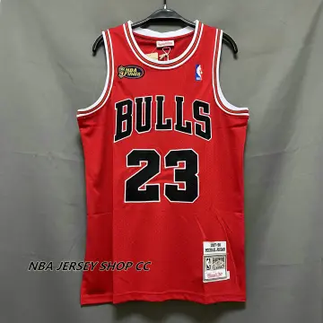 Chicago Bulls Michael Jordan #23 Nba Great Player Throwback White