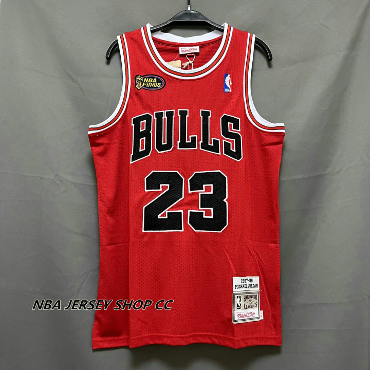 Men's Chicago Bulls 23 Michael Jordan retro basketball jersey