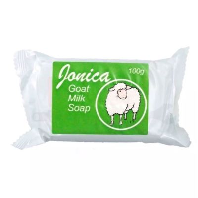 แพ็ค 10 ก้อน สบู่ Jonica Goat Milk Soap สบู่นมแพะโจนิก้า ก้อนละ 100 กรัม