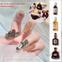 【hot sale】 ▥▲☂ B50 3PC Wine Bottle Nail Accessories 3D Mini XO Wine Bottle Nail Accessories Shiny Nail Accessories