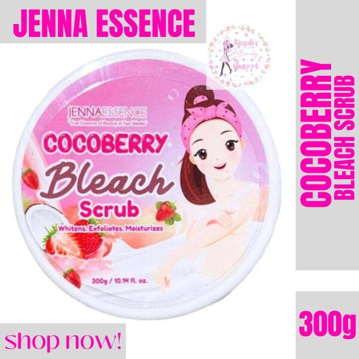 Cocoberry Bleach Scrub 300g by Jenna Essence Lazada PH