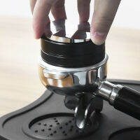 เครื่องมือกระจายกาแฟผง Coffeeware Dual Head 2 In 1 Portafilter สแตนเลสที่ถอดออกได้ DIY ปรับความลึก Professional