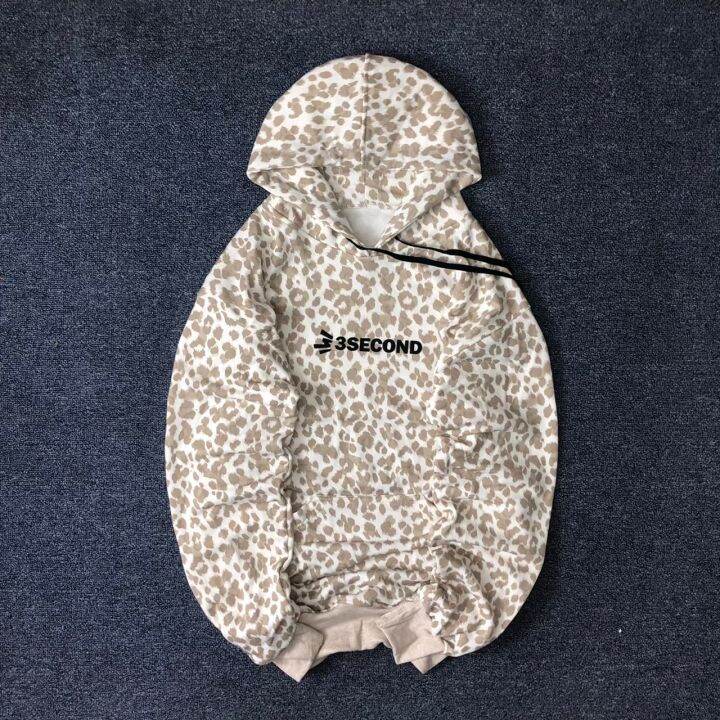 Sweater Hoodie Motif Kulit Macan Bahan Cotton Fleece Lazada Indonesia