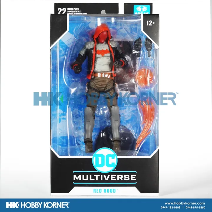 In Stock Mcfarlane Toys 7 Inch Scale Dc Gaming Red Hood Batman