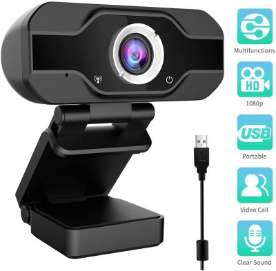 ZZOOI Xiaomi Webcam 1080P Mini Camera Full HD Webcam With Microphone 30fps USB Web Cam For Youtube PC Laptop Desktop   Video Shooting