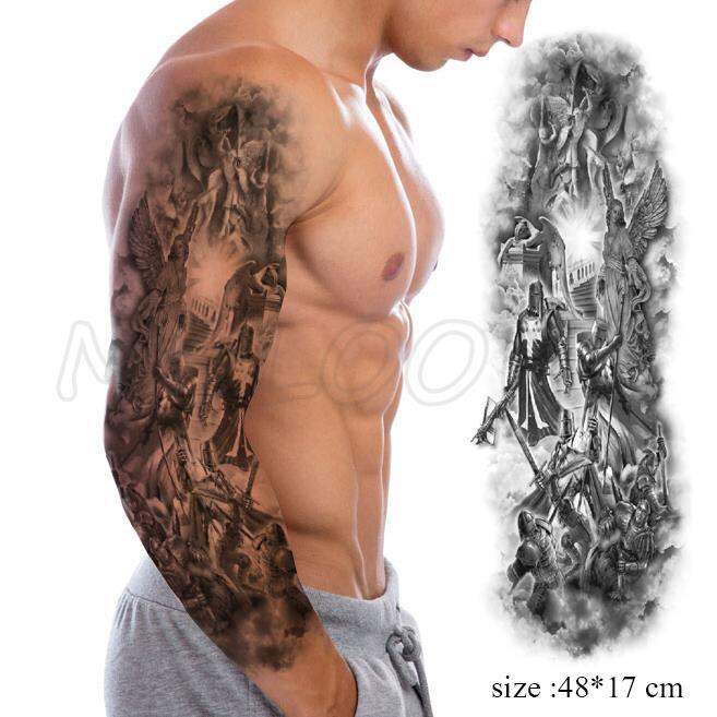 hot-dt-temporary-sticker-arm-large-tatoo-stickers-flash-fake-tattoos-for-men