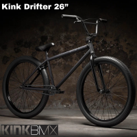 จักรยานBMX 26นิ้ว bmx Kink Drifter 26" - Matte Midnight Black