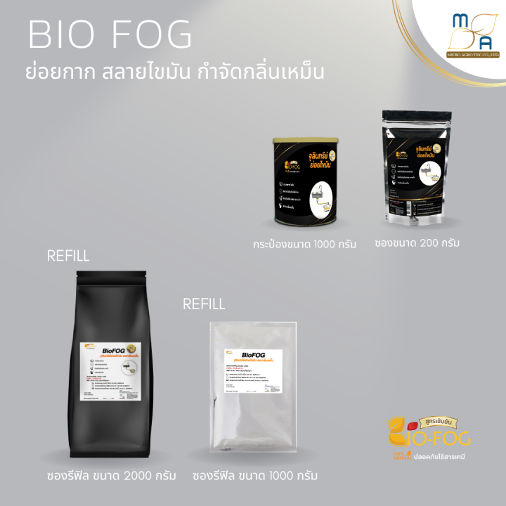 biofog-จุลินทรีย์สลายไขมัน-อุดตัน-ถังดัก-ท่อตัน-กลิ่นเหม็น-ชักโครก-สุขภัณฑ์-อ่างล้างจาน-ซิ้งน้ำ-ห้องน้ำ-ครัว-200g-1ซอง