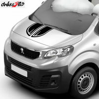 For Peugeot Expert Bonnet Sport Stripes Racing Styling Auto Body Vinyl Decals Car Hood Engine Cover Decor Stickers Accessories