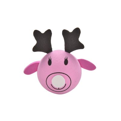 【cw】 Hot Selling New Cartoon Elk Car Antenna Toppers Aerials Decorations Accessories 1PC ！