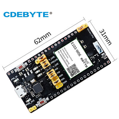 CDEBYTE CC3235 Wifi โมดูลบอร์ดทดสอบ E103-W06-TB อินเทอร์เฟซ USB ใช้งานง่าย Pre-Welded E103-W06 TTL Test Board