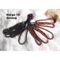 Wholesale 10pcs celet Prayer Beads Kokka Pepper Ball 5 Black &amp; 5 Brown - Kaukah Kaoka Kaokah Koka Koka