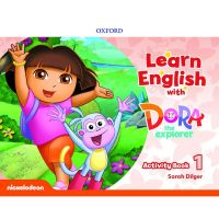 หนังสือ Learn English with Dora the Explorer 1 : Activity Book (P) ส่งฟรี หนังสือเรียน หนังสือส่งฟรี มีเก็บเงินปลายทาง