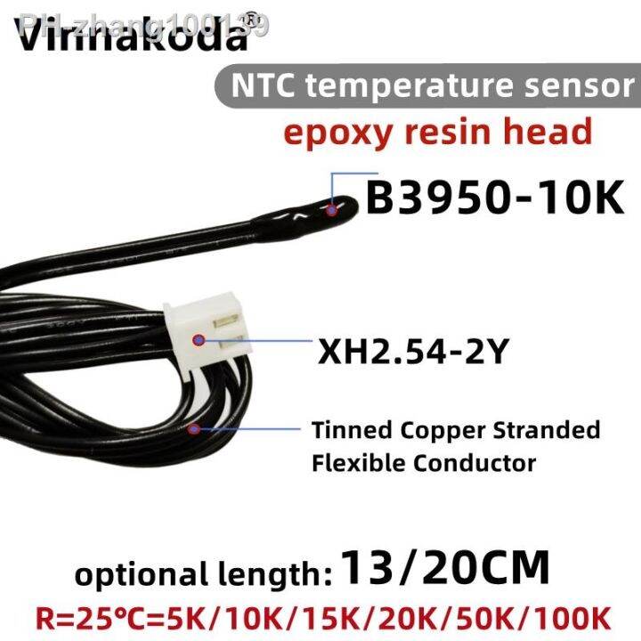 1PCS NTC Thermistor Temperature Sensor B3950 5K 10K 15K 20K 50K 100K 1 ...
