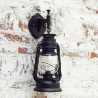 R E27 Classic Kerosene Lamp Wall Light Vintage Kerosene Lamps Light Fixture For Bar Coffee Shop Restaurant Sconce Pendant