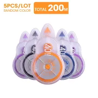 M&amp;G 5pcs/lot 40M Jumbo Correction Tape Value Set School Corrector Student Error Tape Pen Office White Out School Supplies Office Correction Liquid Pen