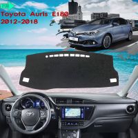 แผ่นป้องกันฝาปิดแผงควบคุมป้องกันแสงสำหรับ Toyota Auris 2012 ~ 2018 E180 180 Scion IM Corolla เสื่อกันแดดอุปกรณ์เสริมรถยนต์