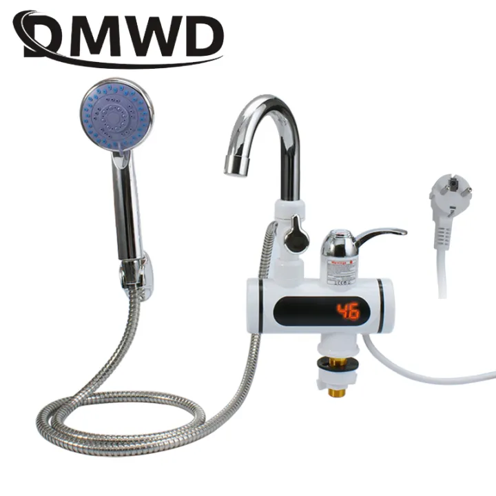 DMWD 3000W Temperature Display Instant Hot Water Heater Faucet Kitchen