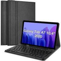 สำหรับGalaxy Tab A7 10.4นิ้ว2020กรณีคีย์บอร์ด,Slim Shellขาตั้งหนังพับได้ฝาครอบแม่เหล็กแป้นพิมพ์บลูทูธสำหรับแท็ปซัมซุงA7 10.4 2020 (SM-T500 T505 T507)