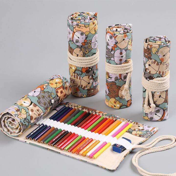 cute-cat-roll-school-pencil-case-large-capacity-12-24-36-48-72-slots-pencilcase-girls-boys-cartridge-stationery-pen-bag-supplies