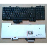 ~ old used notebook keyboard for DELL Precision M6400 M6500 laptop keyboard US version with back light backlit