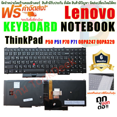 Keyboard Lenovo / IBM คีย์บอร์ด เลโนโว่ ThinkPad  P50 P51 P70 71 00PA247 00PA329