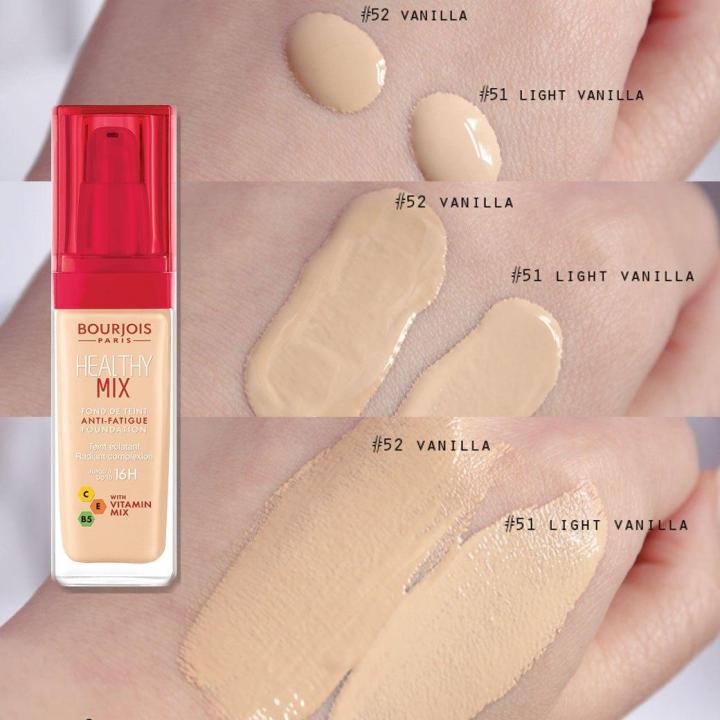 bourjois-healthy-mix-foundation-30ml-no-52-vanille-vanilla-สำหรับผิวขาวเหลือง-ผิวสองสี