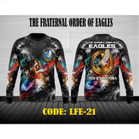 EAGLES LONGSLEEVE JERSEY  Full Sublimation 3D Print T-shirt Breathable Long Sleeve Tee Size   S-5XLa{plenty}