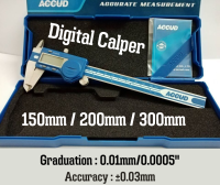 Digital Caliper เวอร์เนียร์ดิจิตอล ACCUD ขนาด 300 mm