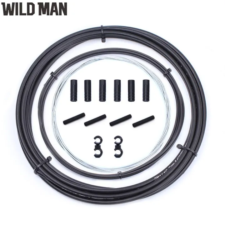 (Ready) RISK Brake Shift Cable Sets for MTB Bike Derailleur Brake Wire