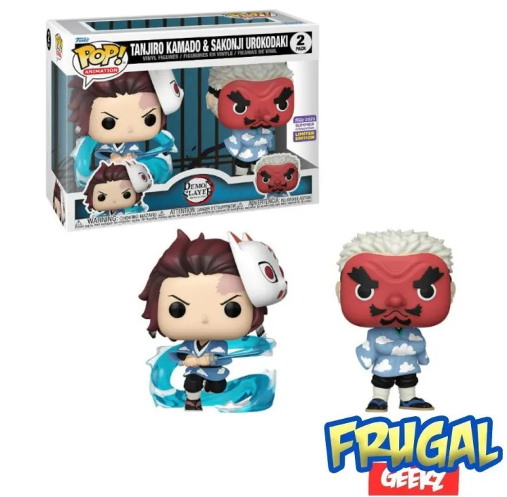 Funko Pop! Anime: Demon Slayer - Tanjiro Kamado and Sakonji