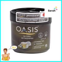 เจลปรับอากาศ OASIS 180g JASMINE TEA &amp; FREESIAAIR FRESHENER GEL OASIS 180g JASMINE TEA &amp; FREESIA **บริการเก็บเงินปลายทาง**