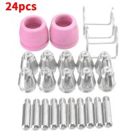 【Hot deal】 PCS Plasma Welding Tips วัสดุสิ้นเปลือง Air Plasma Cutter Cutting Nozzles Electrode Tip Consumable Kits สำหรับ AG60 SG55