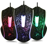 ZZOOI 2400dpi Colorful LED Computer Gaming Mouse Professional Ultra-precise For Dota 2 LOL Gamer Mouse Ergonomic USB Wired Mouse