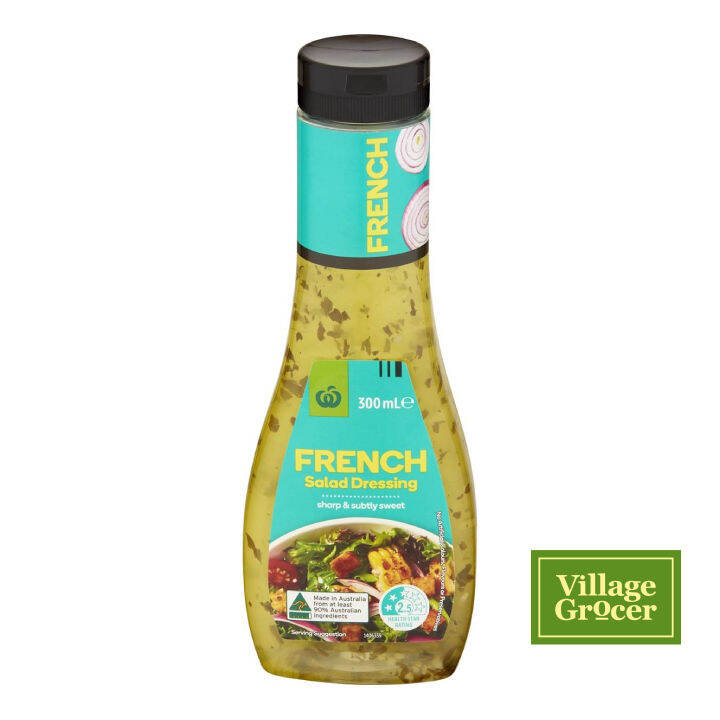 Woolworths French Salad Dressing Fat Free 300ml (EXP Oct 2023) Lazada