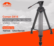 Chân Máy Quay Coman DX15 Carbon Hàng Chính Hãng