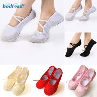 Canvas Girl Women Ballet Dance Shoes Slippers Pointed Gymnastics Shoes