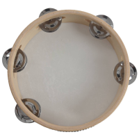 6X 7 Inch Musical Tambourine Tamborine Drum Round Percussion Gift for KTV Party