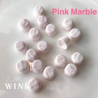 Premium Pink Marble Silicone ซิลิโคนก้นกระเป๋า จุกรองก้นกระเป๋า ซิลิโคนรองหมุดกระเป๋า ซิลิโคนรองฐานกระเป๋า