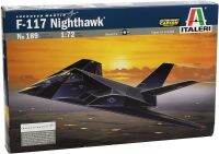 เครื่องบินประกอบ  F-117A Stealth 1/72  Italery