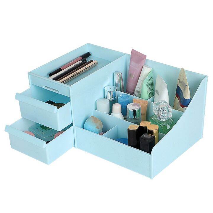 Plastic Cosmetic Storage Drawer Jewelry Makeup Drawer Container Case