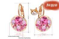 A235.Austrian crystal ear clip คริสตัลออสเตรียที่ครอบหู