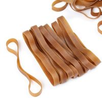 【hot】 50Pcs Large Rubber Bands 102x10mm Elastic BandsTrash Can Band for Office Supply Garbage Cans File Folders