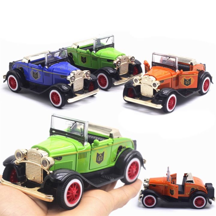 1-32-classic-vintage-convertible-car-model-alloy-vehicle-sound-light-kids-toy