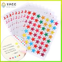 VHGG 10PCS/Bag Flash Award Praise Label Smiley Face Reward Stickers Stationery Sticker Gilding Photo Album Decor