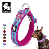 【hot】❐◈  Truelove Embroider Dog Collar Adjustable Collars Big Small Dogs Reflective Chihuahua Bitpulls