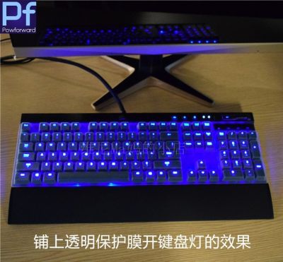 Desktop PC keyboard covers Waterproof dustproof clear Keyboard Cover Protector Skin For CORSAIR K70 RGB LUX Mechanical Gaming