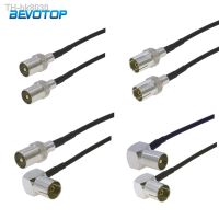 ✗❅❈  1Pcs 15cm 10m RG174 Extension Cable TV Male Plug 90 Degree to TV Female Jack Right Angle Pigtail Coaxial Jumper RF Cable 50 Ohm